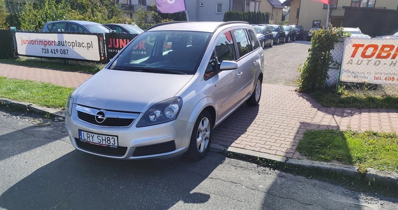 Opel Zafira cena 11999 przebieg: 249000, rok produkcji 2005 z Trzcianka małe 667